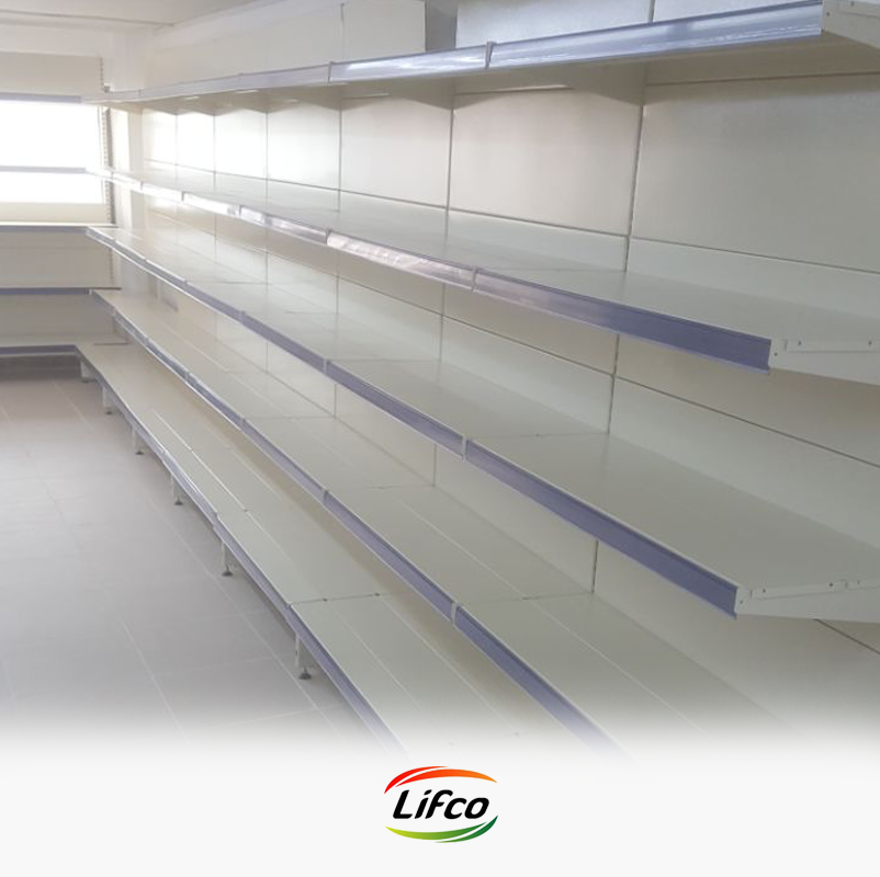 Supermarket Shelves Done By LIFCO